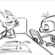 The first part of the process. Storyboards.